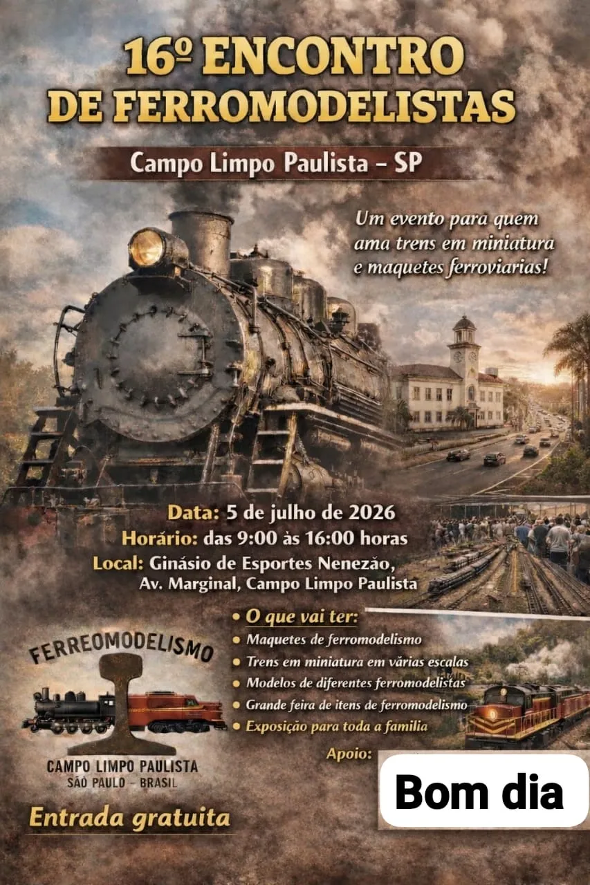 16º Encontro de Ferromodelistas de Campo Limpo Paulista