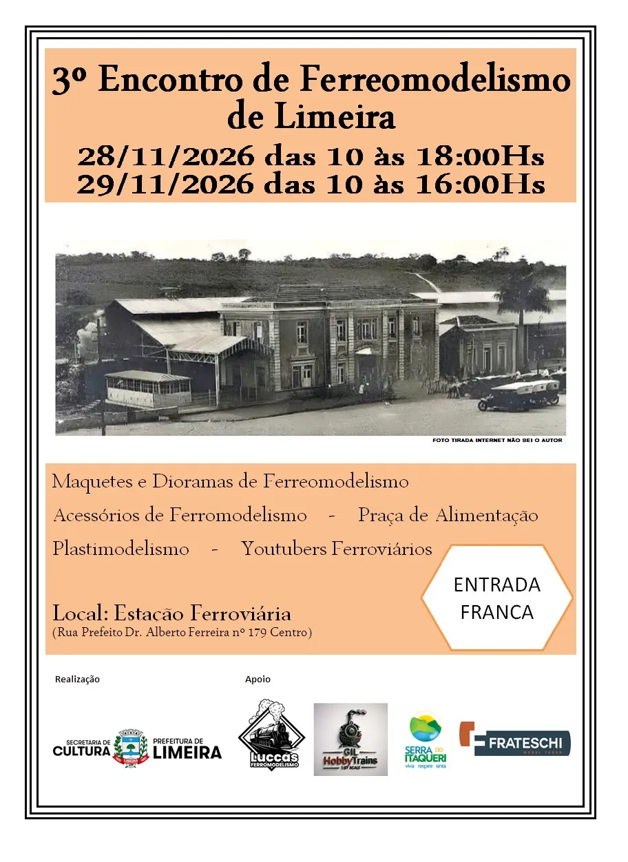 3º Encontro de Ferreomodelismo de Limeira